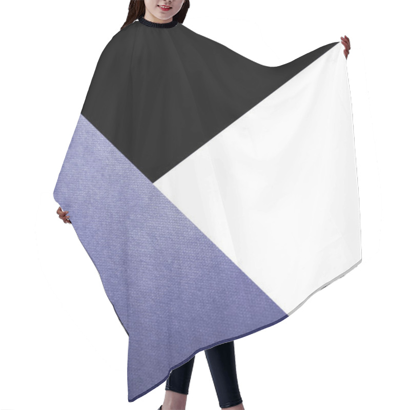 Personality  Dark And Light Abstract White And Shades Or Tones Of Coloured Triangles Papers Background With Lines Intersecting Each Other Plain Vs Textured Cover Hair Cutting Cape