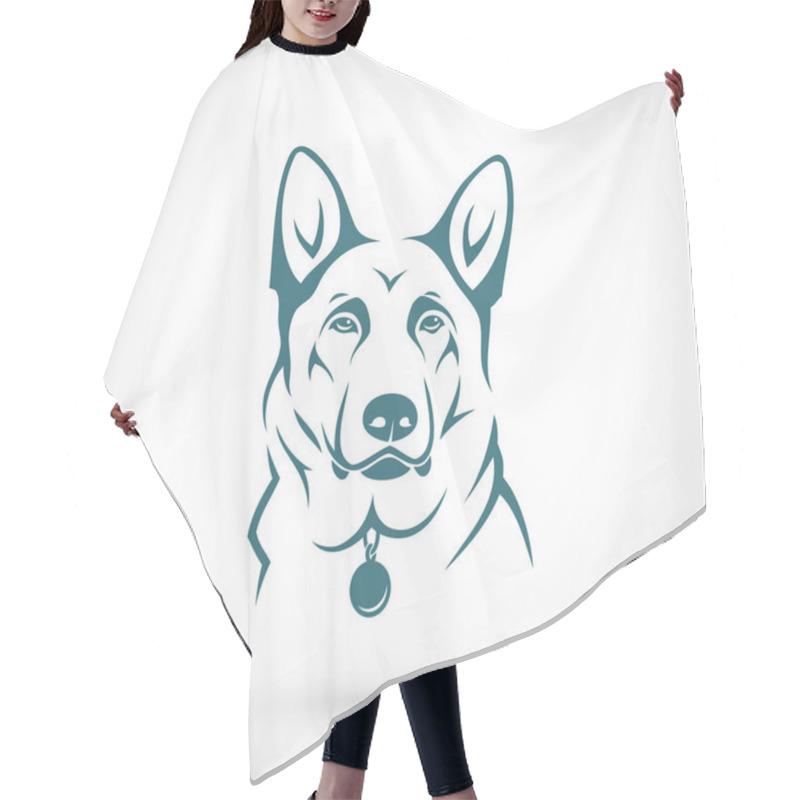 Personality  German Shepherd Dog Hair Cutting Cape