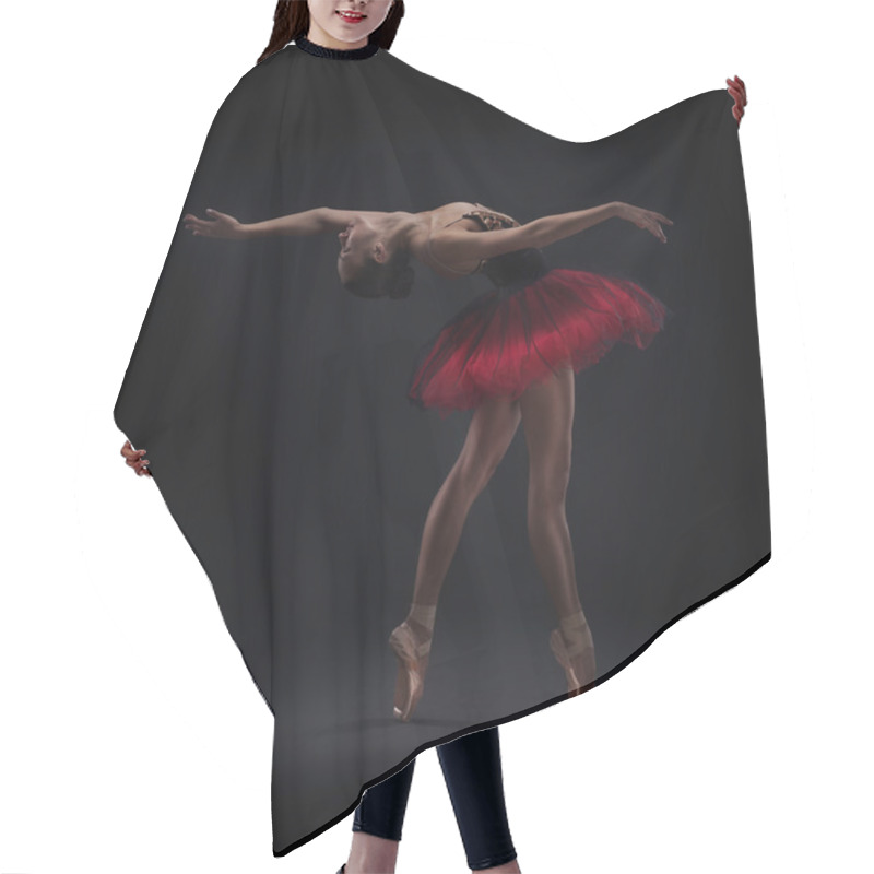 Personality  Woman Ballet Dancer Hair Cutting Cape