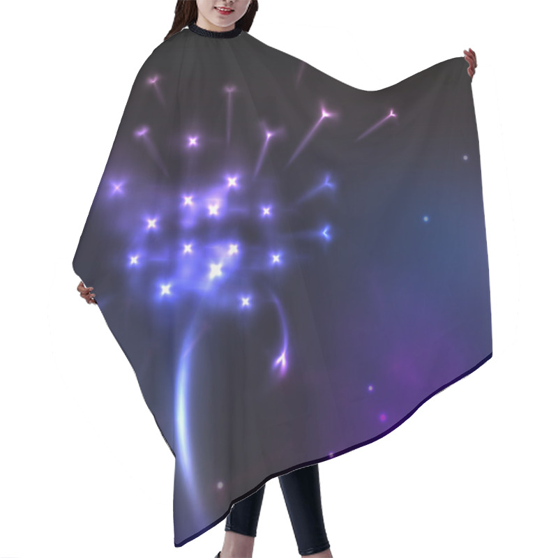 Personality  Abstract Background Hair Cutting Cape