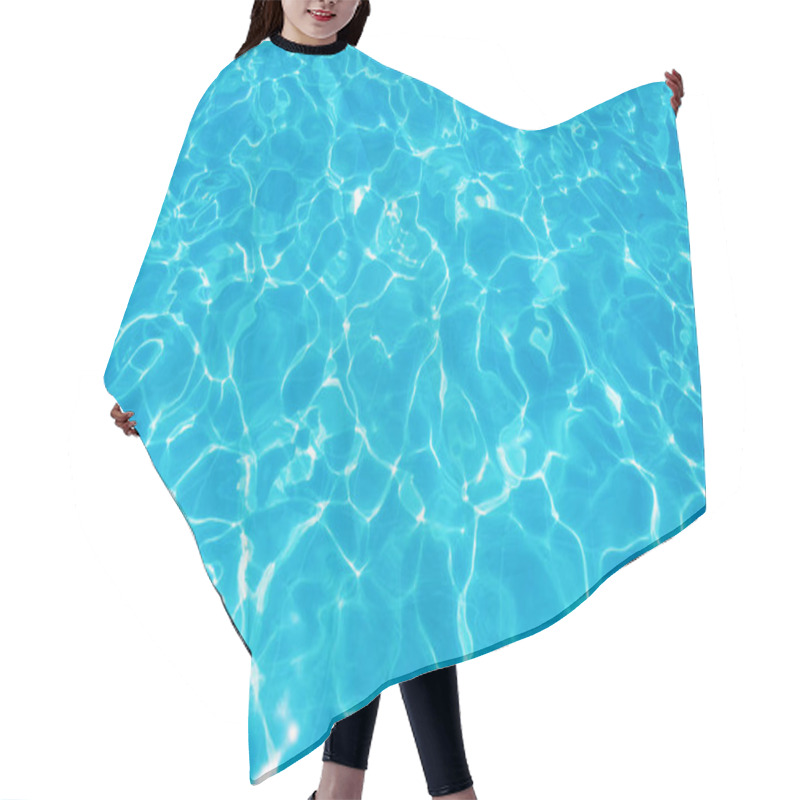 Personality  Blue Ripped Water In Swimming Pool Hair Cutting Cape