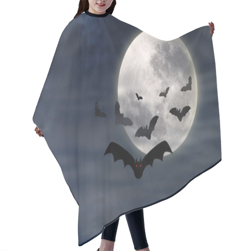 Personality  Halloween Background Hair Cutting Cape