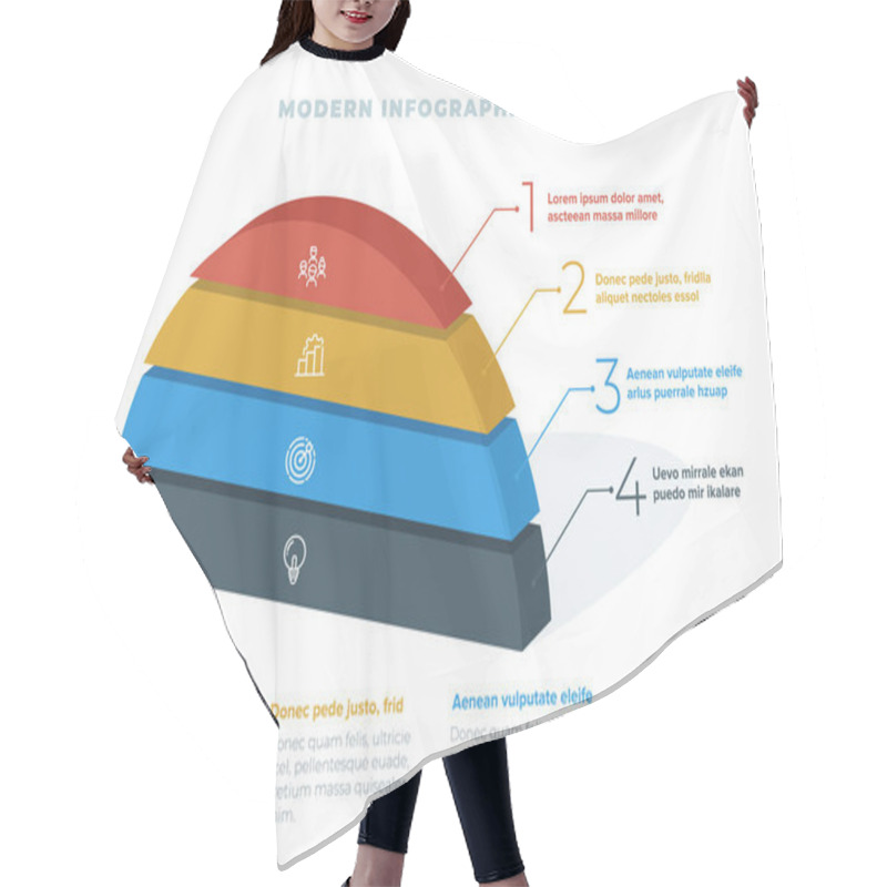 Personality  Web Hair Cutting Cape