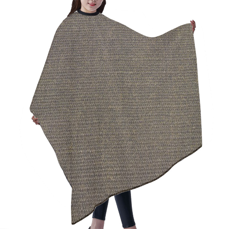 Personality  Texture Of Rough Wattled Fabric With A Stamping Hair Cutting Cape