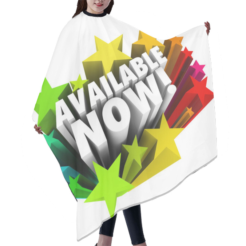 Personality  Available Now 3d Words Hair Cutting Cape