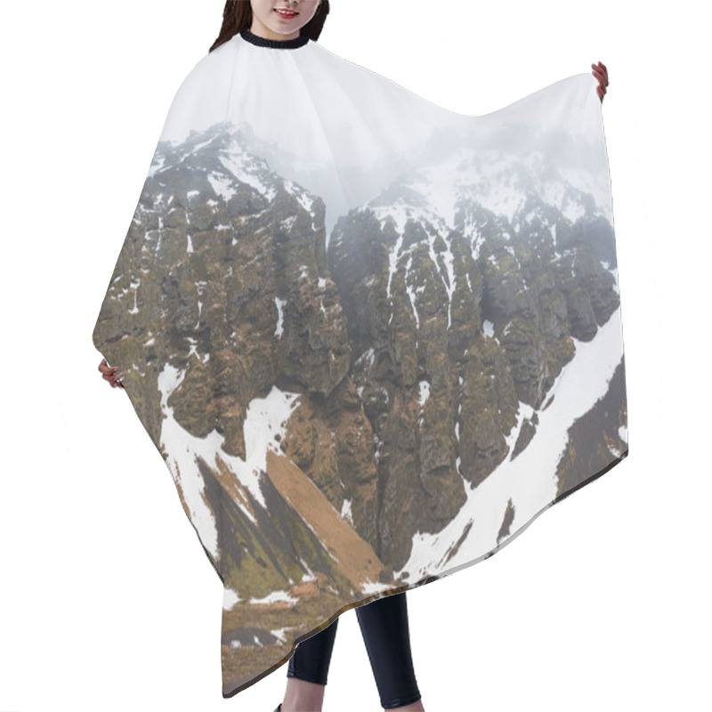 Personality  Snowy Mountains Hair Cutting Cape