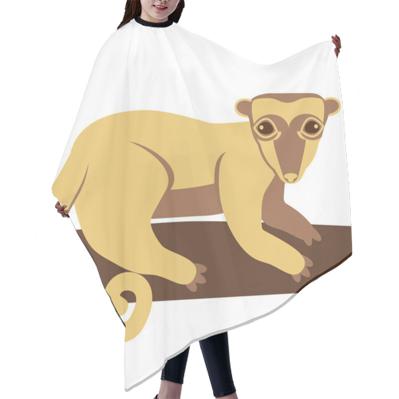 Personality  Kinkajou Honey Bear Animal Hair Cutting Cape