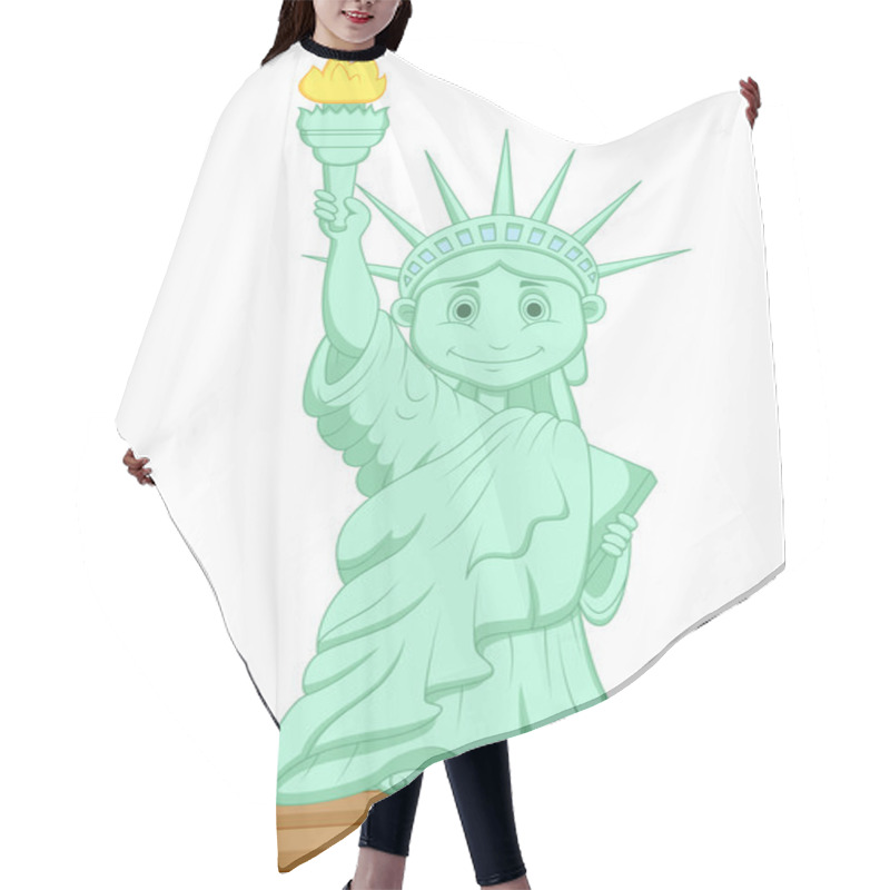 Personality  Statue Of Liberty Hair Cutting Cape