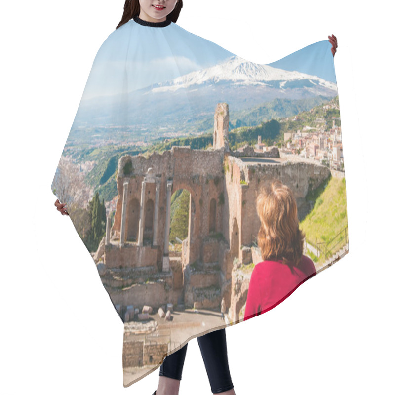 Personality  Taormina Roman Theater Hair Cutting Cape