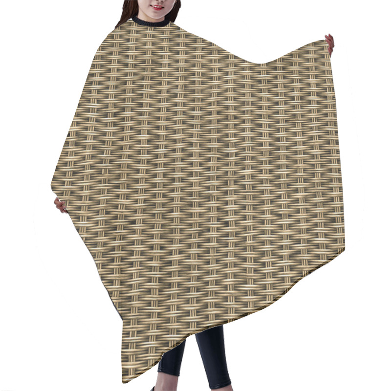 Personality  Basketwork Hair Cutting Cape