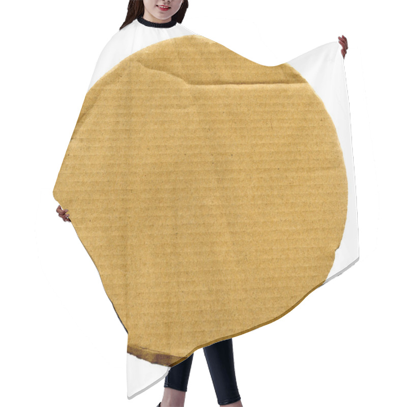 Personality  Cardboard Circle Hair Cutting Cape