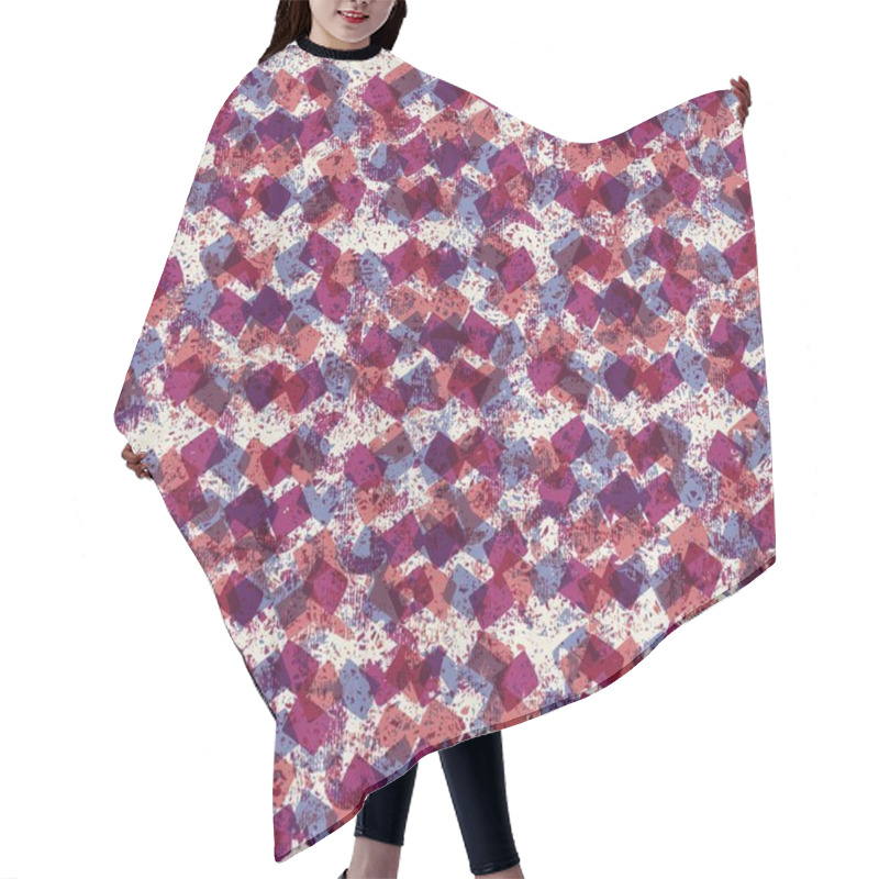 Personality  Seamless Abstract Pattern In Shades Of Pink Hair Cutting Cape