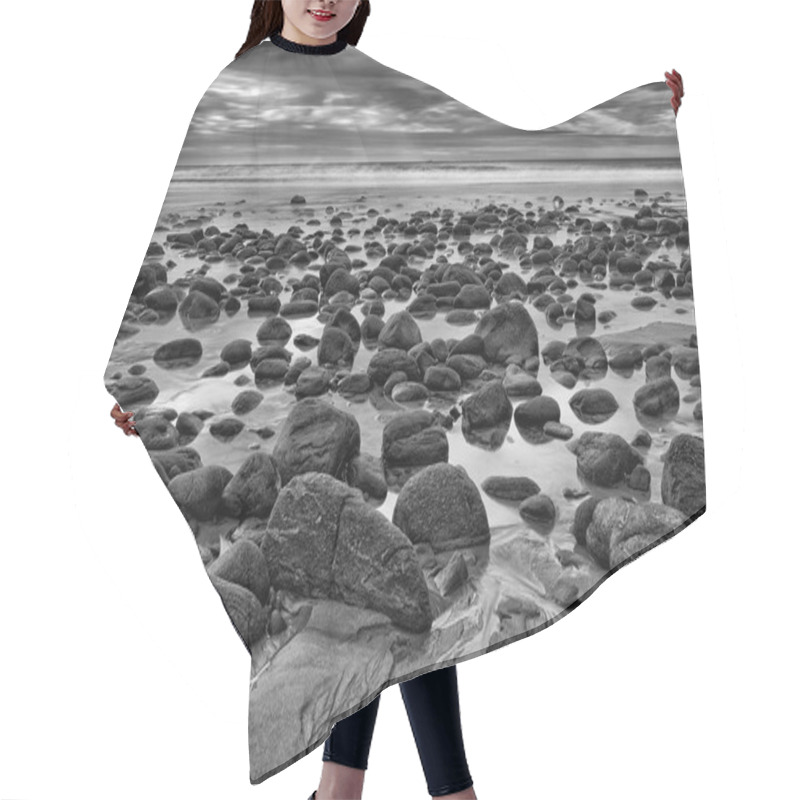 Personality  Rocks On Sea Shore Hair Cutting Cape