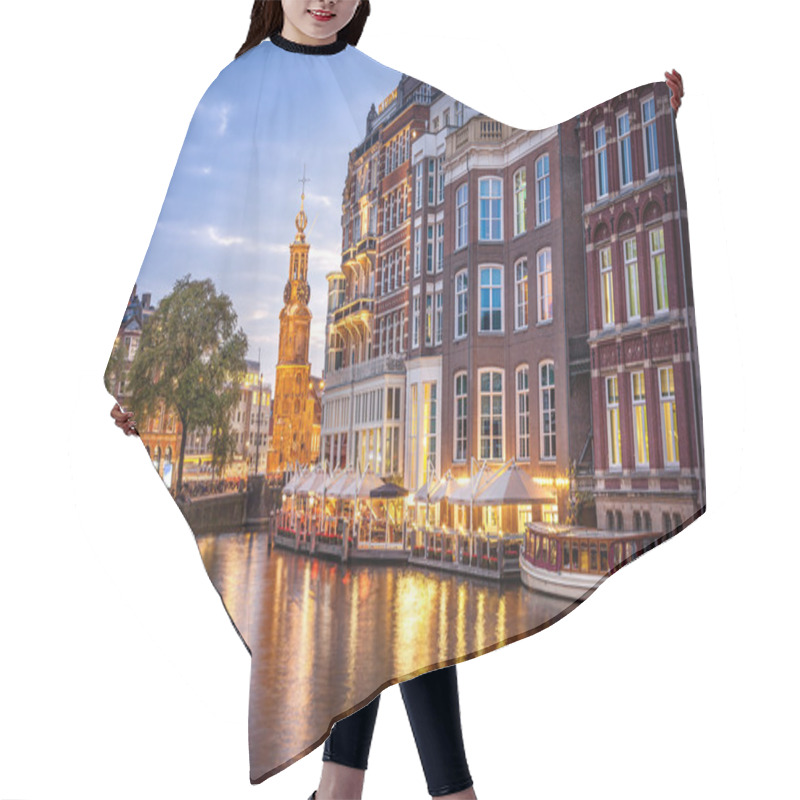 Personality  Amsterdam Canals Hair Cutting Cape