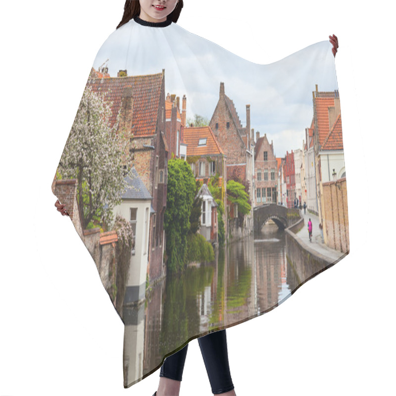 Personality  Bruges City In Belgium Hair Cutting Cape