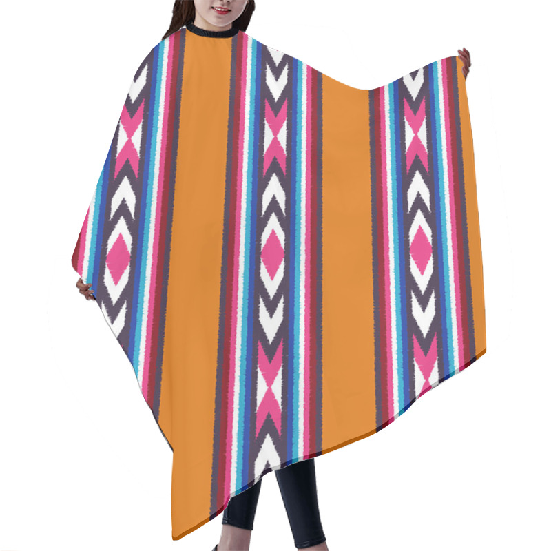 Personality  Ethnic  Pattern Hair Cutting Cape