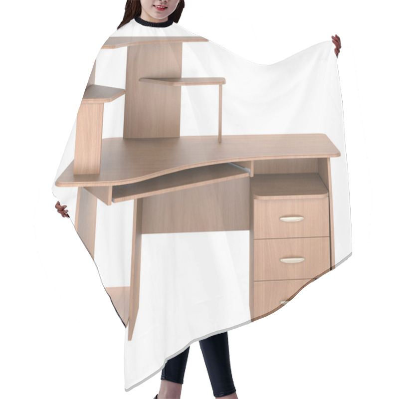 Personality  Computer Desk Hair Cutting Cape