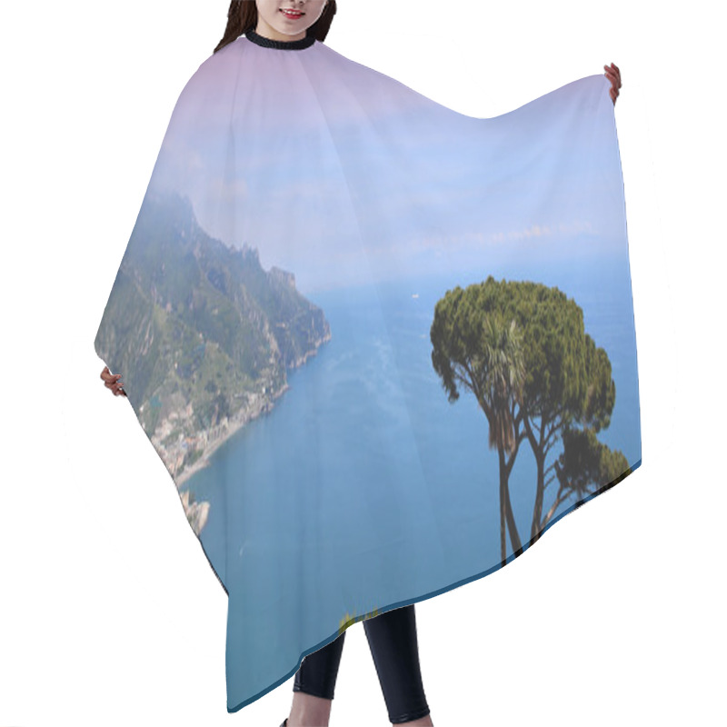 Personality  Coastline In Ravello, Amalfi Coast, Italy Hair Cutting Cape