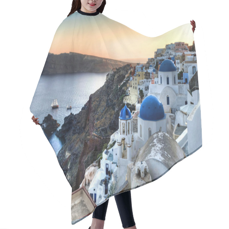 Personality  Santorini - Caldera View Hair Cutting Cape