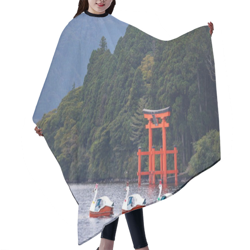 Personality  Mountain Fuji Hair Cutting Cape