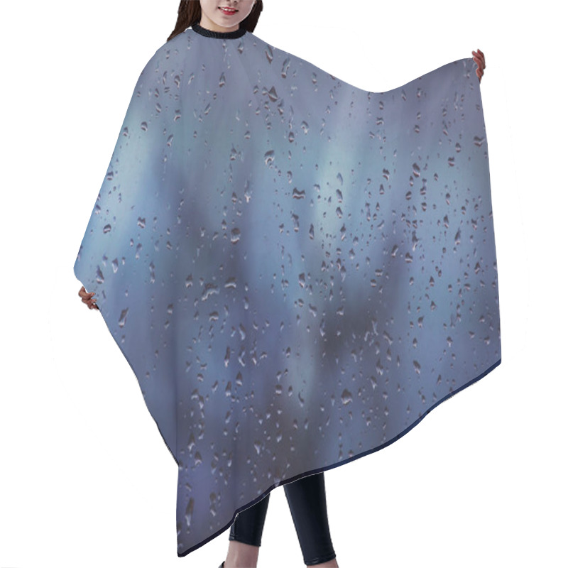 Personality  Windows Rain Drop Spring  Hair Cutting Cape