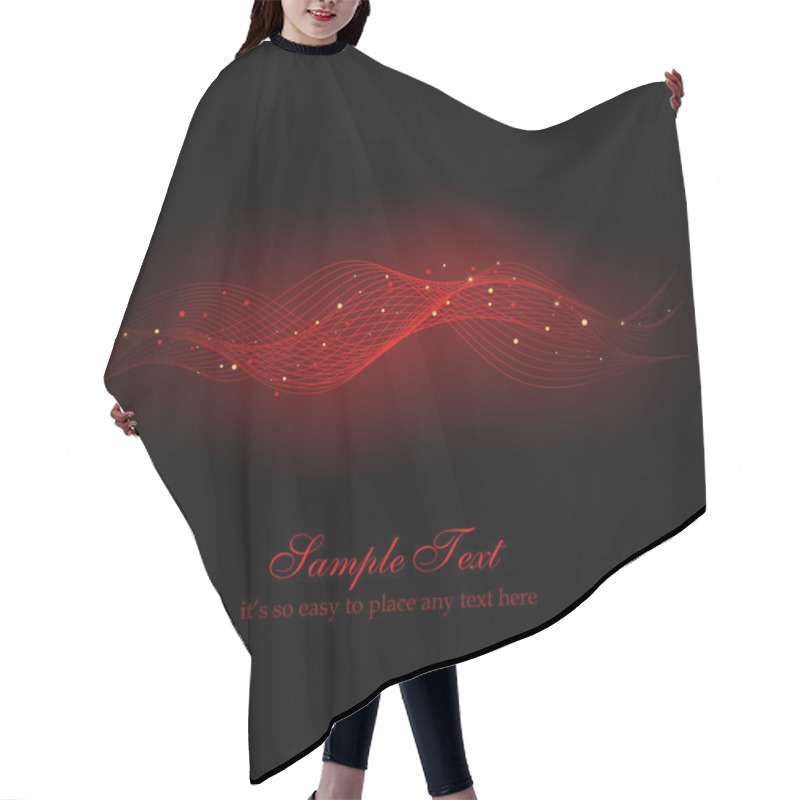 Personality  Abstract Background Hair Cutting Cape