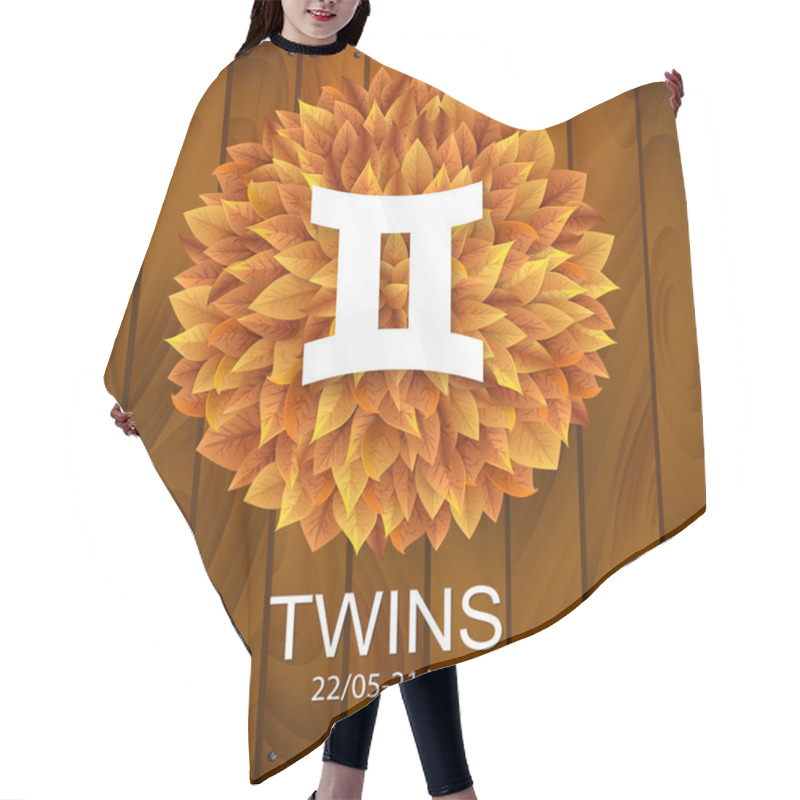 Personality  Twins Horoscope White Sign Hair Cutting Cape