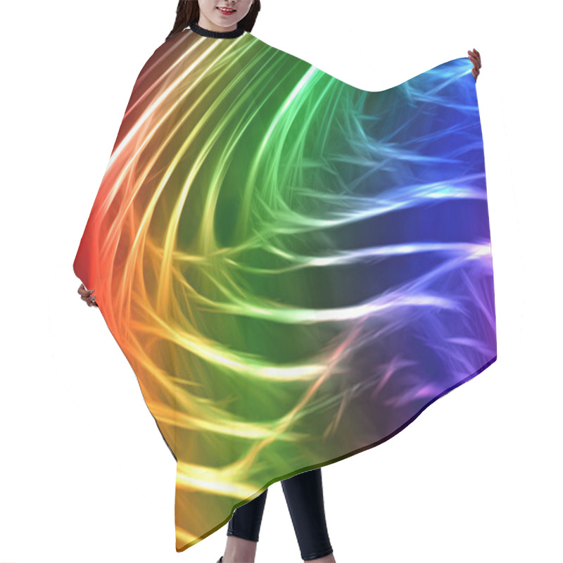 Personality  Abstract Background Hair Cutting Cape