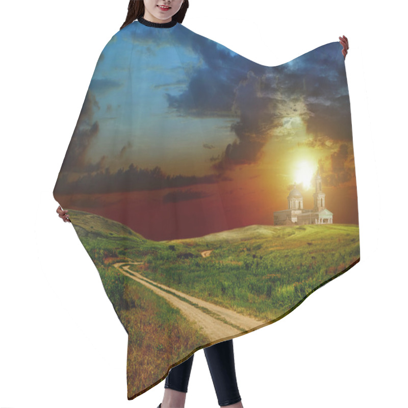 Personality  Country Road Hair Cutting Cape