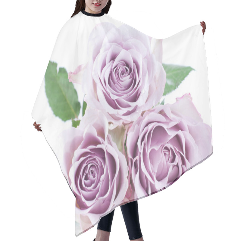 Personality  Pastel Shade Roses Hair Cutting Cape