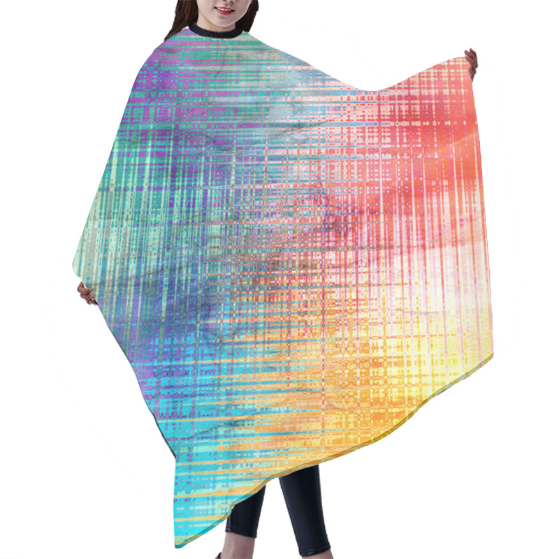 Personality  Abstract Background Hair Cutting Cape