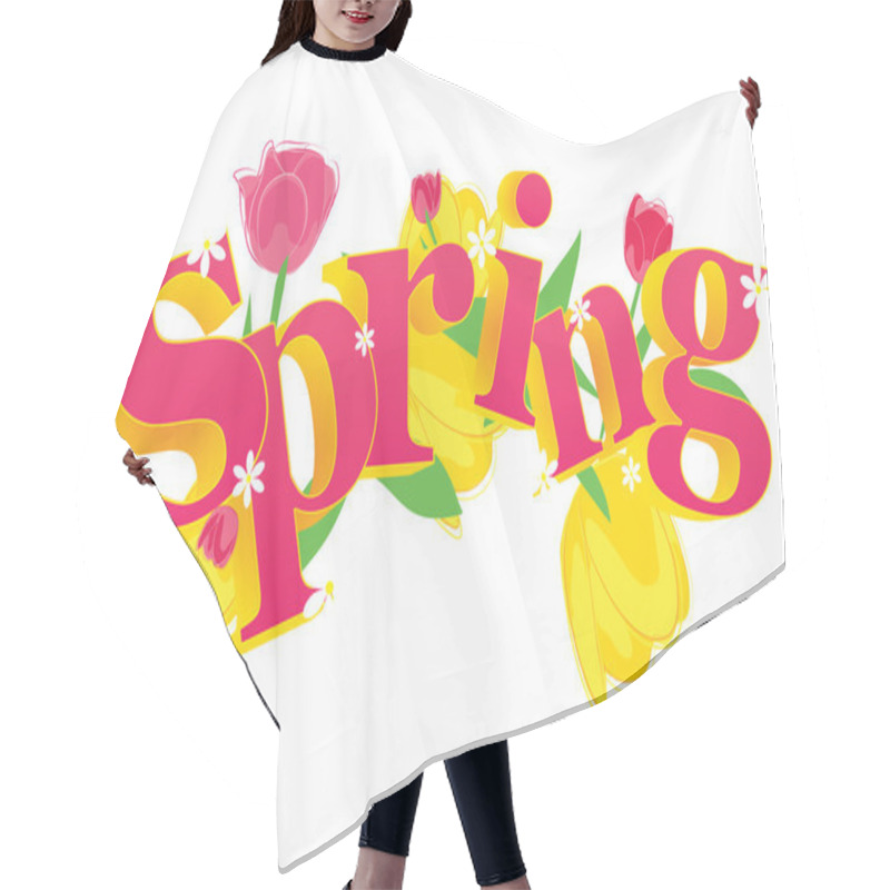 Personality  Spring Hair Cutting Cape