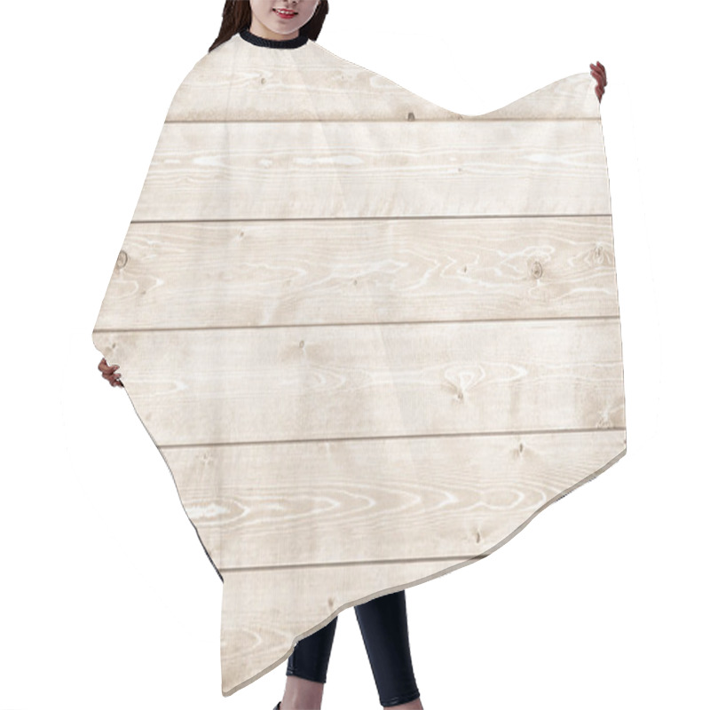 Personality  Wood Texture Background Hair Cutting Cape