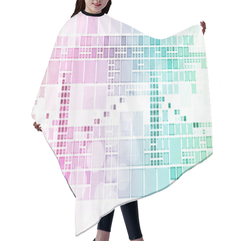 Personality  Open Source Technology Hair Cutting Cape