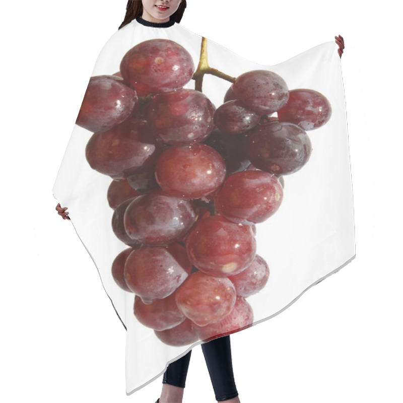 Personality  Wet Grape Berry Bunch Hair Cutting Cape