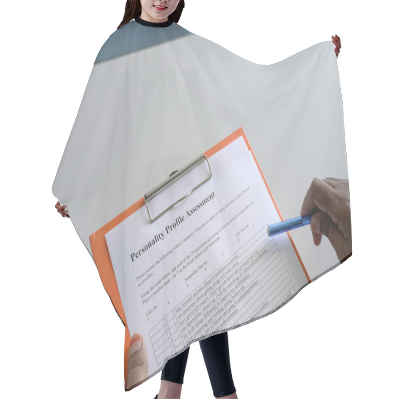 Personality  Personality Test Or Profile Assessment Hair Cutting Cape