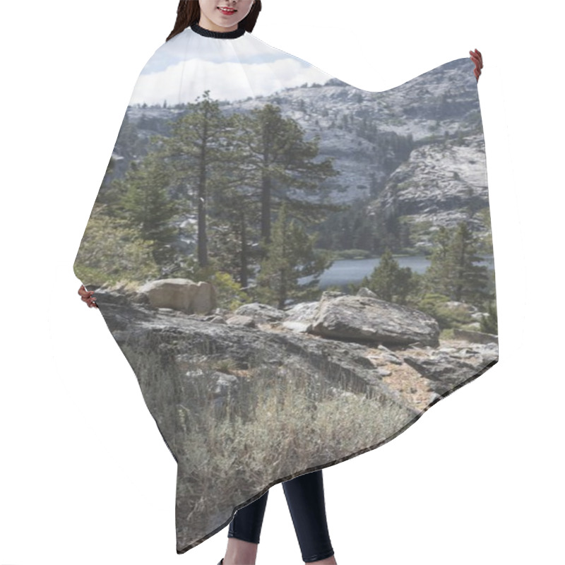 Personality  Beautiful Lake Tahoe  Hair Cutting Cape