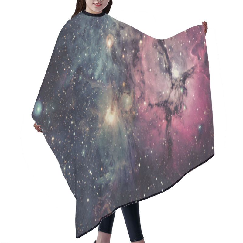 Personality  Colorful Deep Space. Universe Concept Background. Elements Of This Image Furnished By NASA Hair Cutting Cape