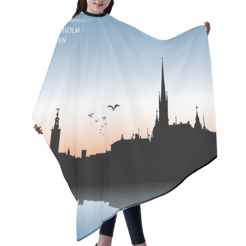 Personality  Stockholm Skyline Hair Cutting Cape