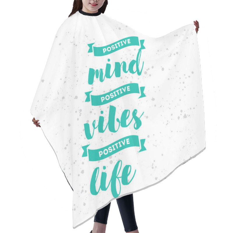 Personality  Typography For Poster, Invitation, Greeting Card Or T-shirt. Hair Cutting Cape