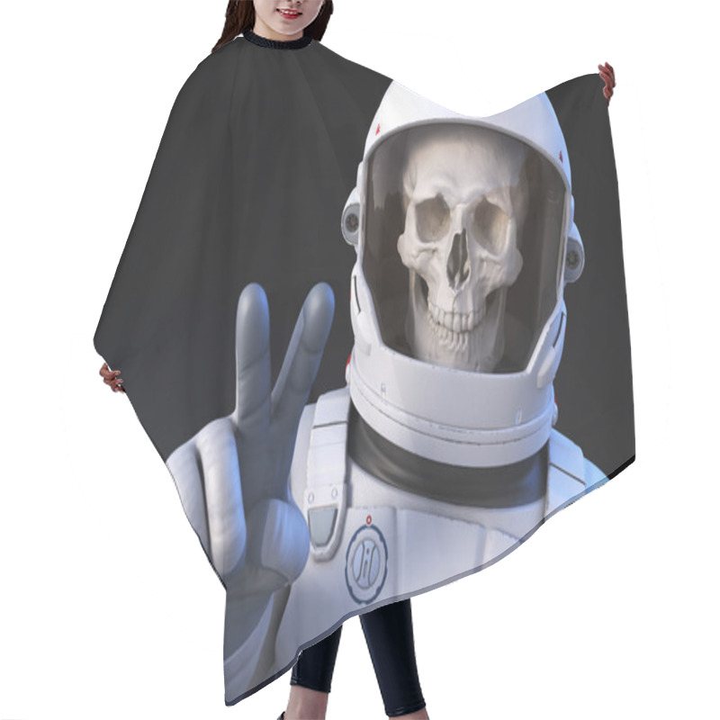 Personality  Digital Mind 3D Hair Cutting Cape