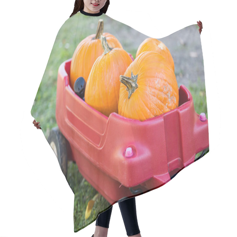 Personality  Pumpkin Patch Hair Cutting Cape