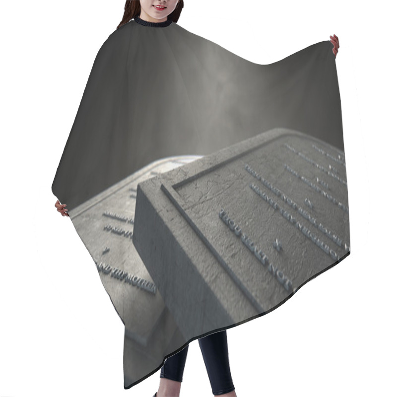 Personality  The Ten Commandments Hair Cutting Cape