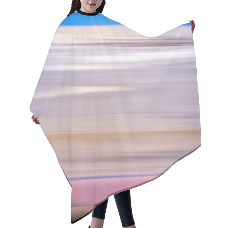 Personality  Chromatic Plane Achieved By Moving A Camera And Inspired By Mark Rothko Hair Cutting Cape