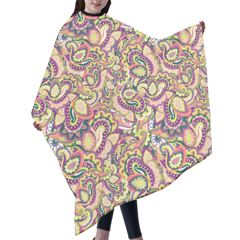 Personality  Paisley Seamless Background Hair Cutting Cape