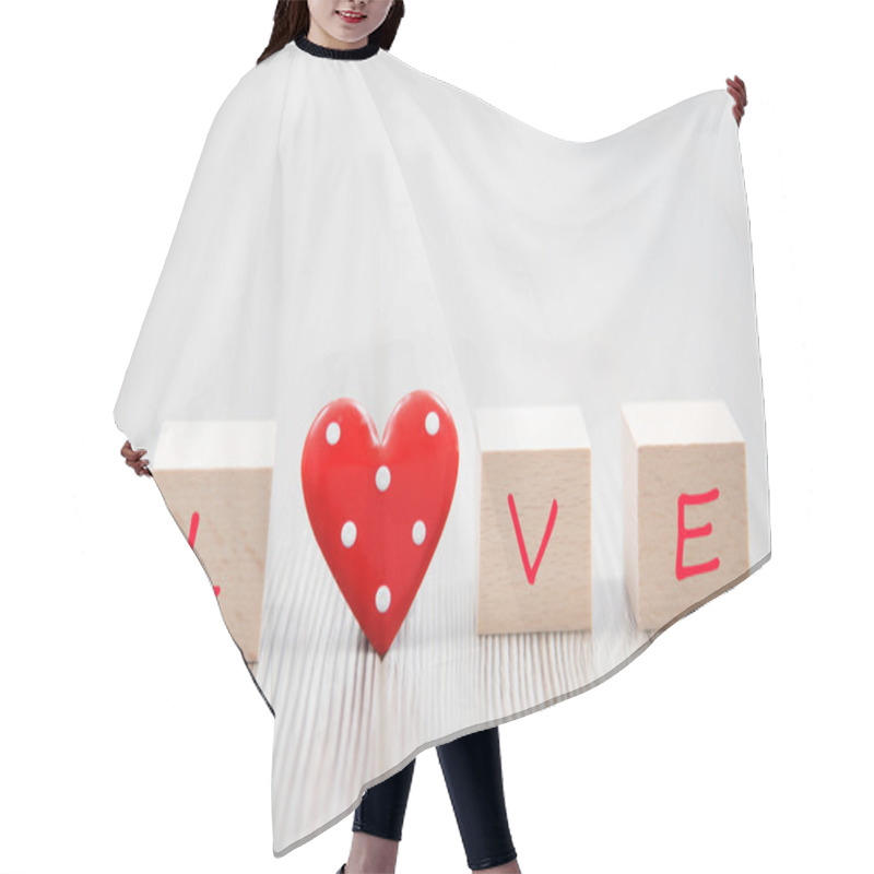 Personality  Love  Hair Cutting Cape