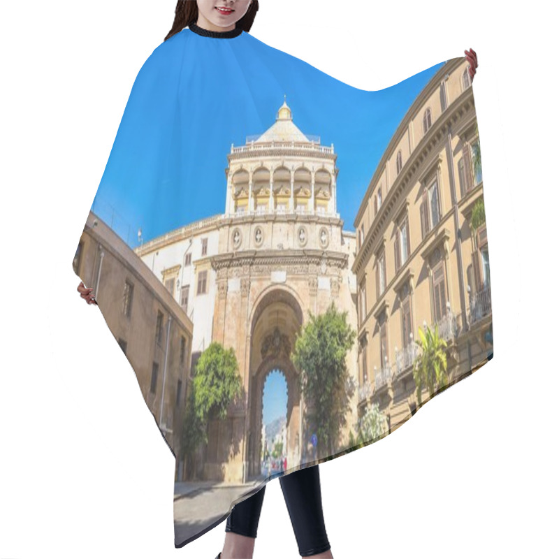 Personality  The Gate Of Porto Nuovo In Palermo Hair Cutting Cape