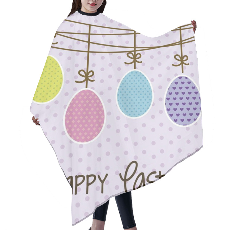 Personality  Happy Easter Hair Cutting Cape