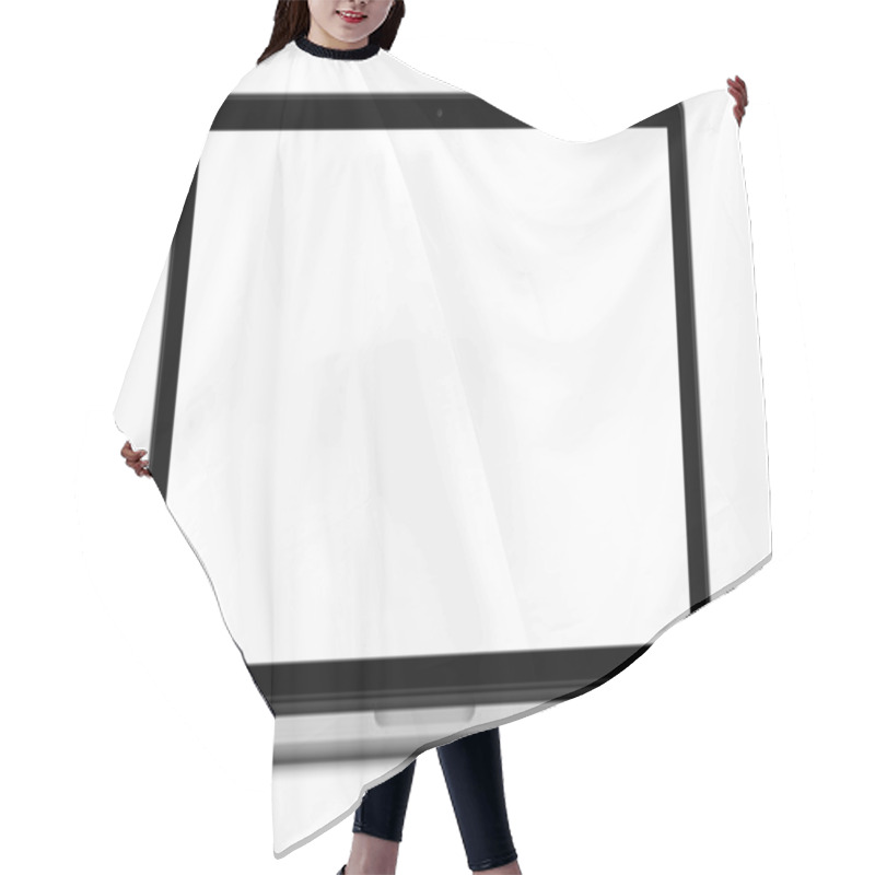 Personality  Vector Laptop Hair Cutting Cape