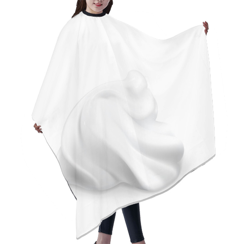 Personality  Whipped Cream Vector Hair Cutting Cape